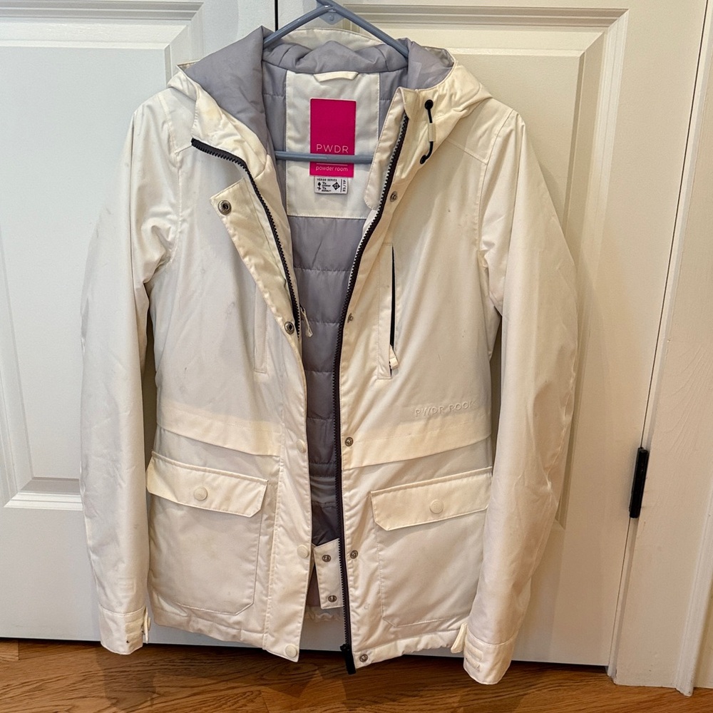 Women's White Ski Jacket